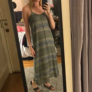 Madewell Moroccan Tile Boho Maxi Dress